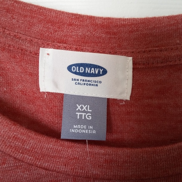 Old Navy Blush Tee Top Plus Size XXL NWT - Picture 3 of 7